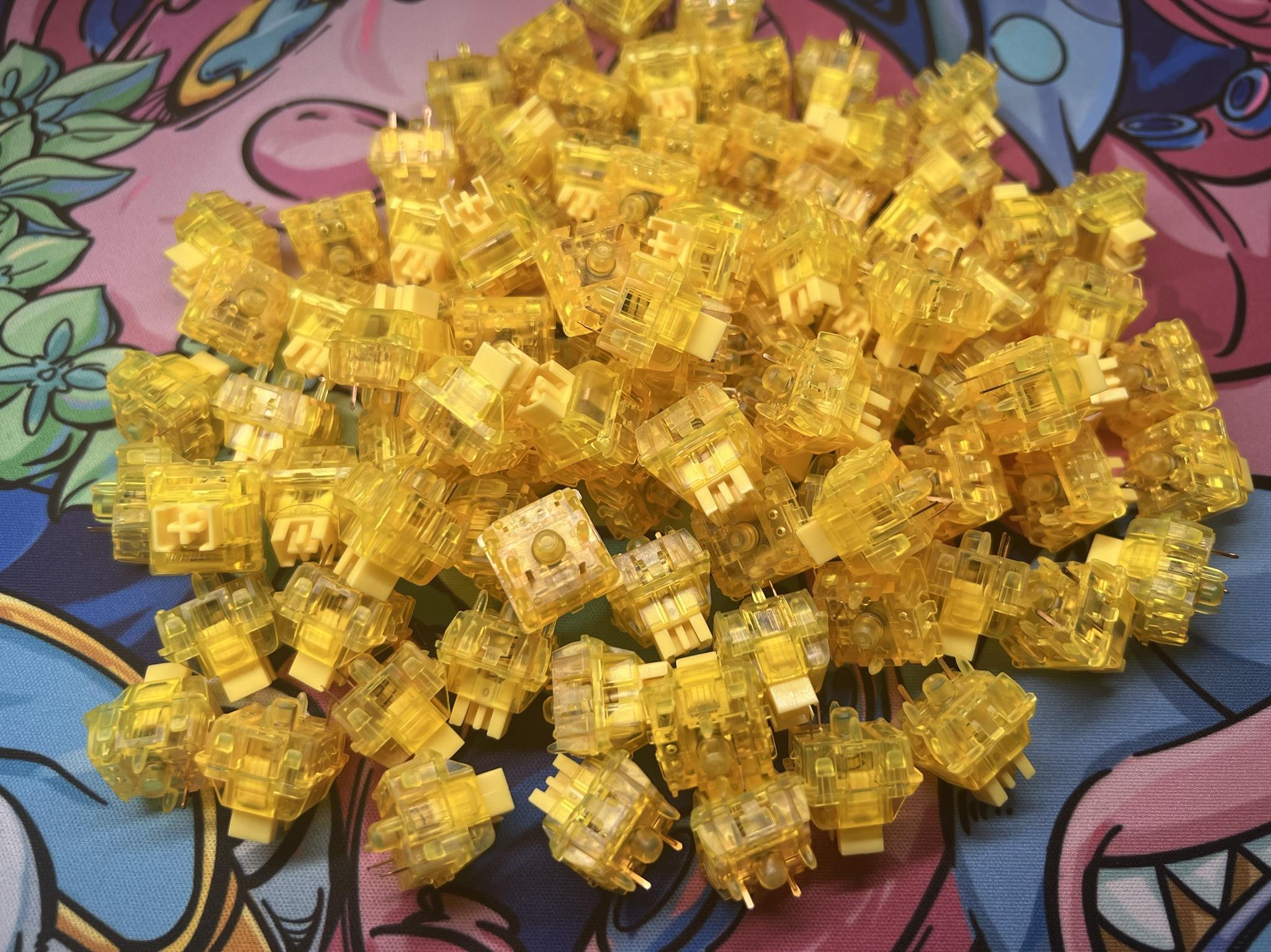 Gateron Ink Yellow V2(x90;Lubed)