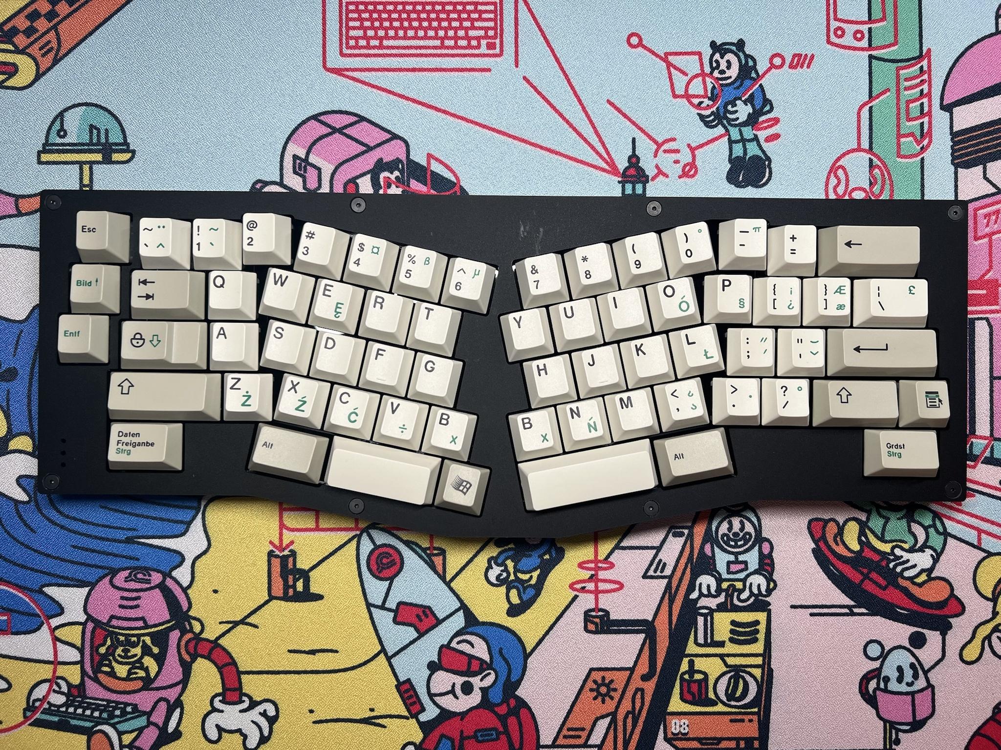 Alice Arcylic keyboard 