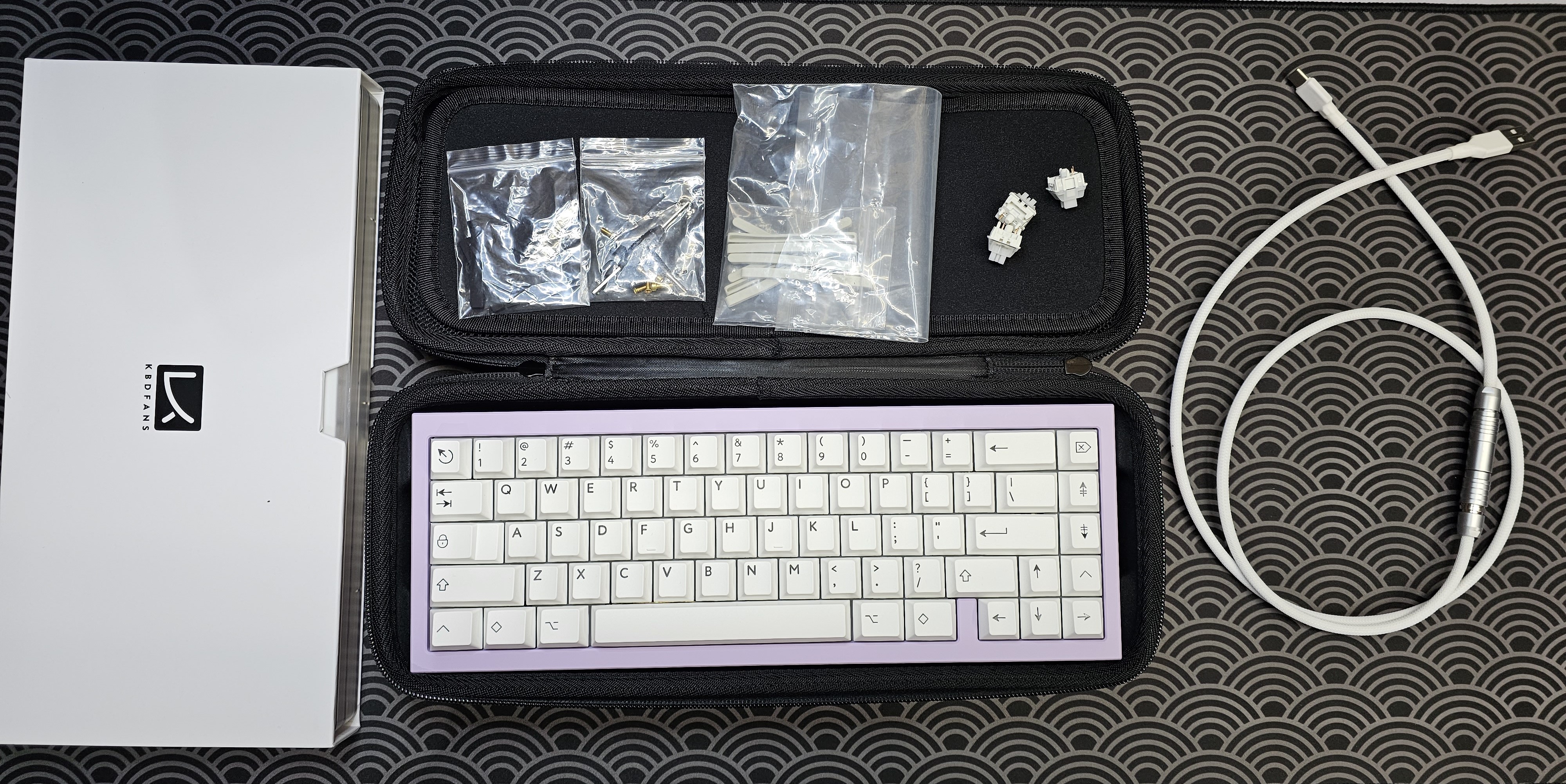 QK65 R2 Lilac/White - Fully Built