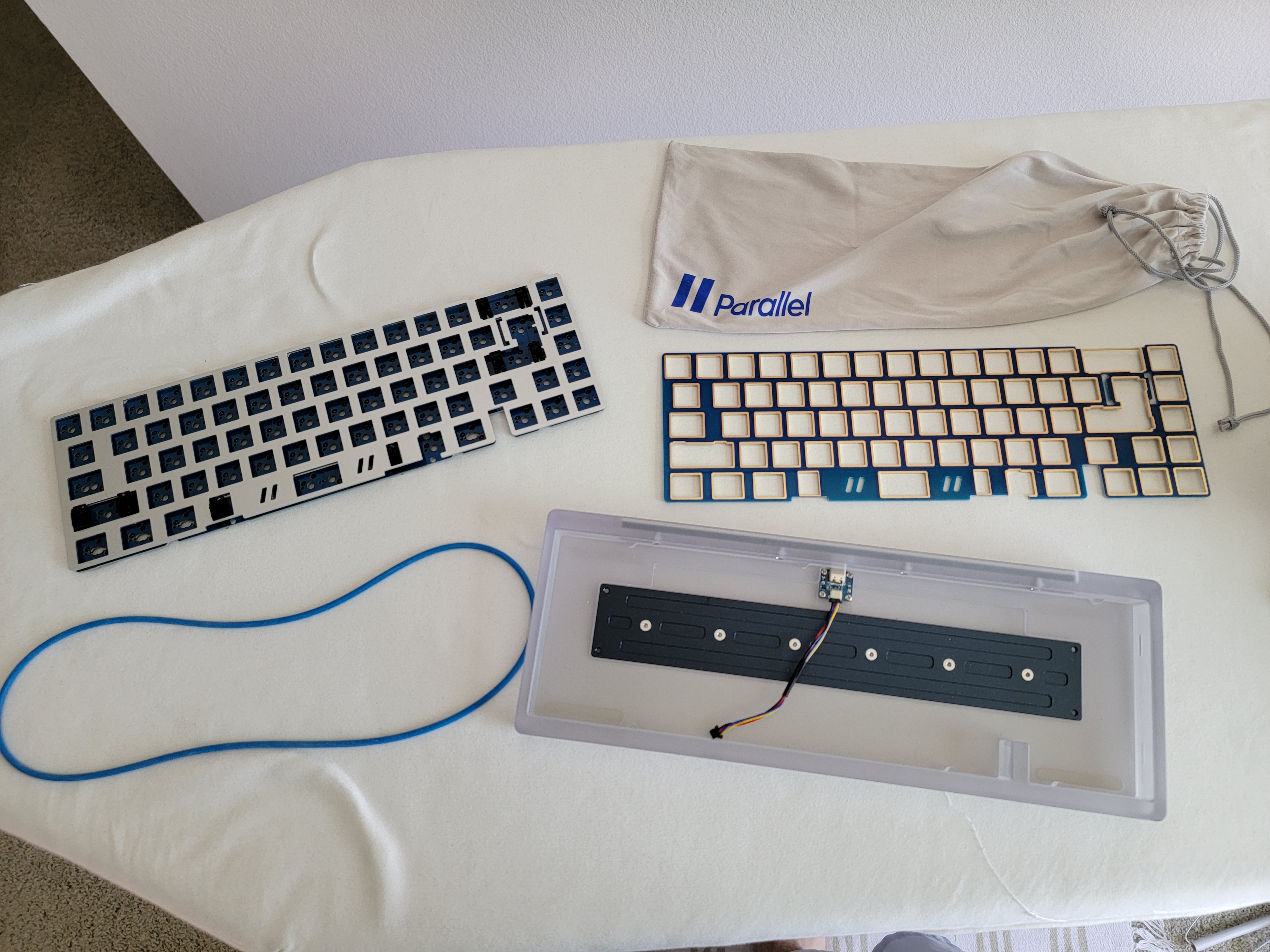 Parallel Array with Alu and FR4 Plates, Hotswap PCB Value Bundle 