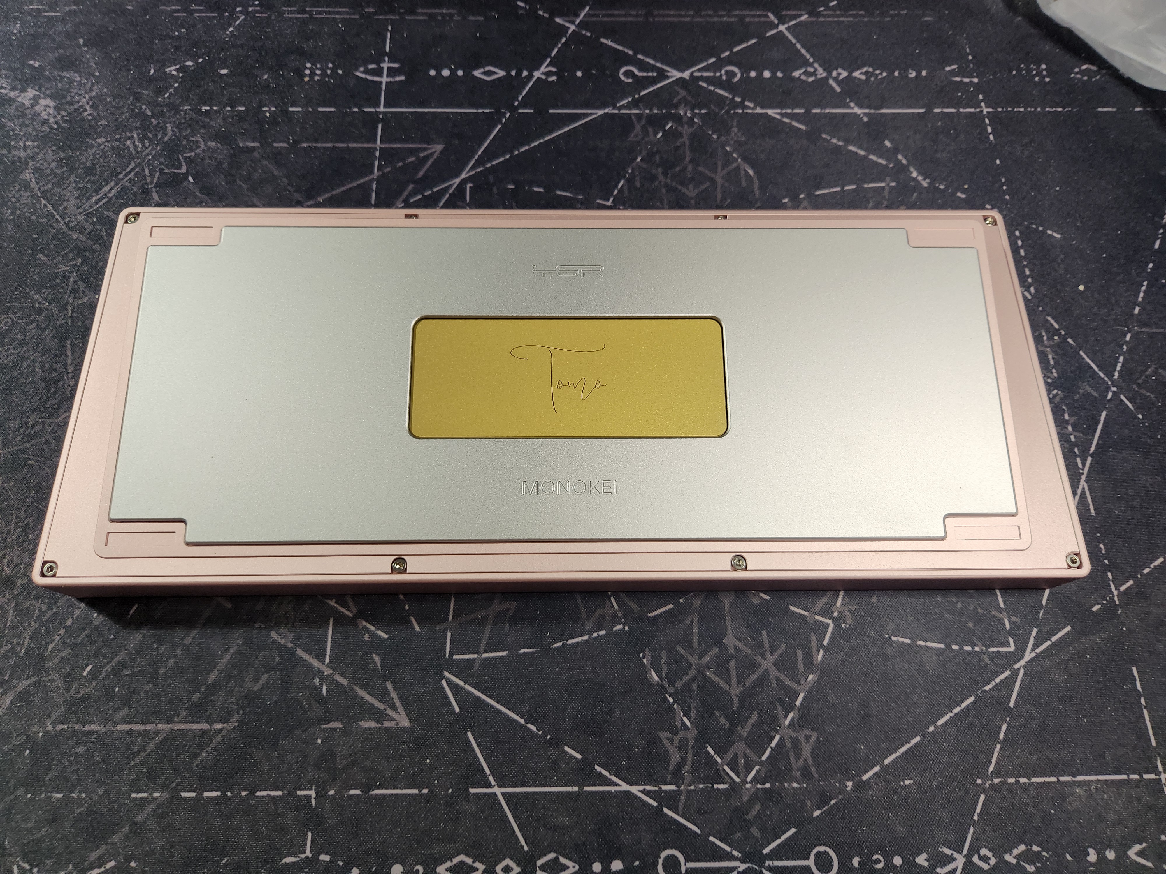 Blush Pink Monokei TGR Tomo + Extra Pcb