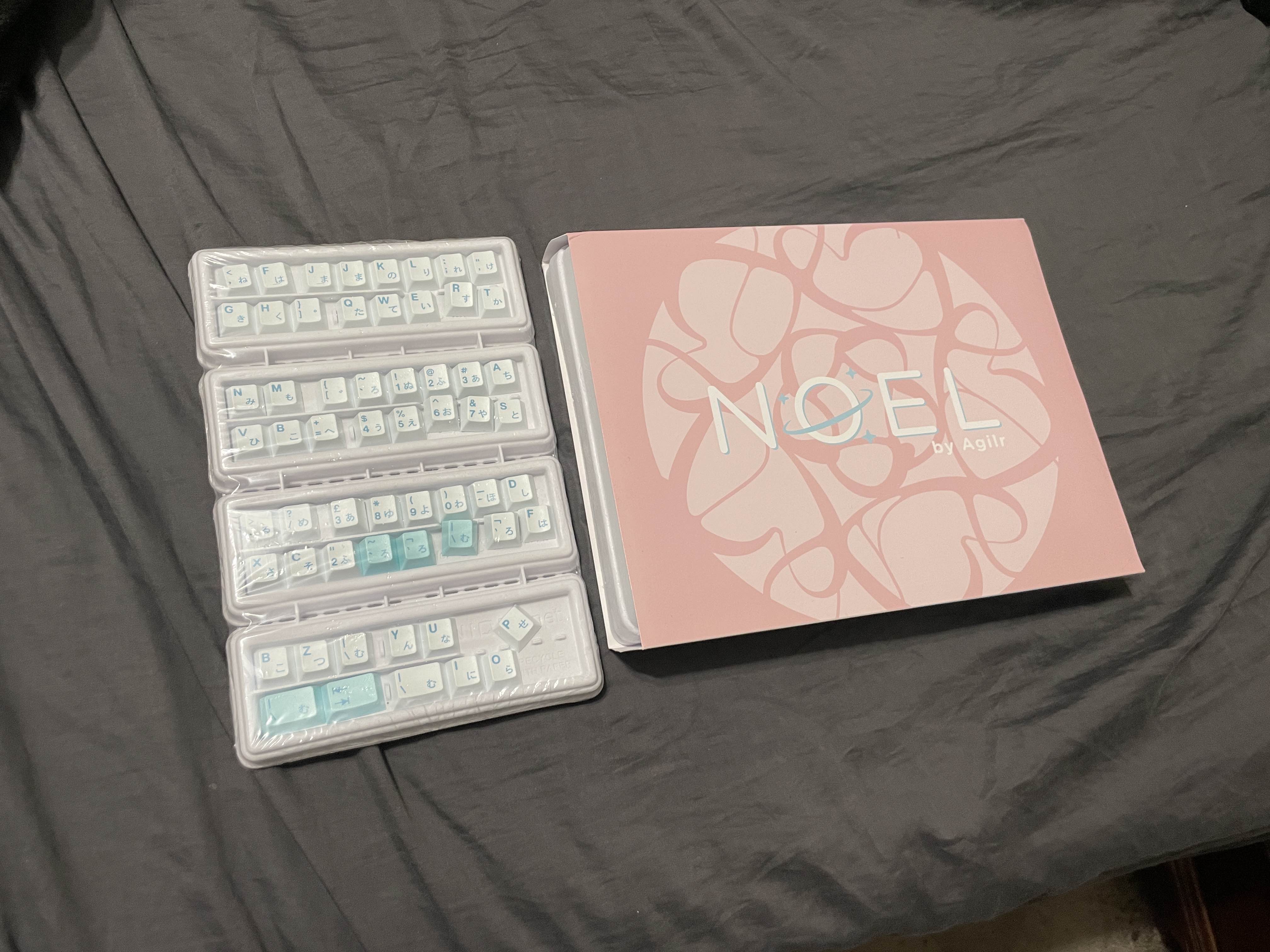 GMK Noel Used + Sealed Hiragana kit