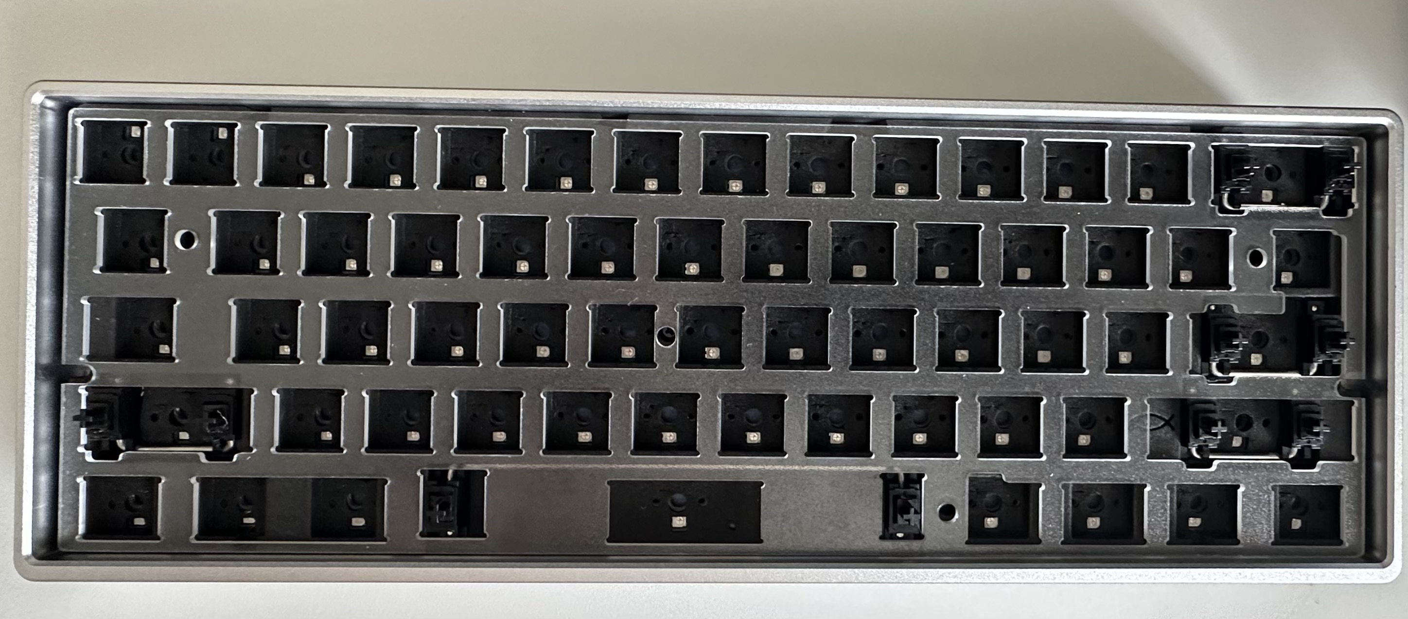  Silver Aluminum GH60 | Barebones