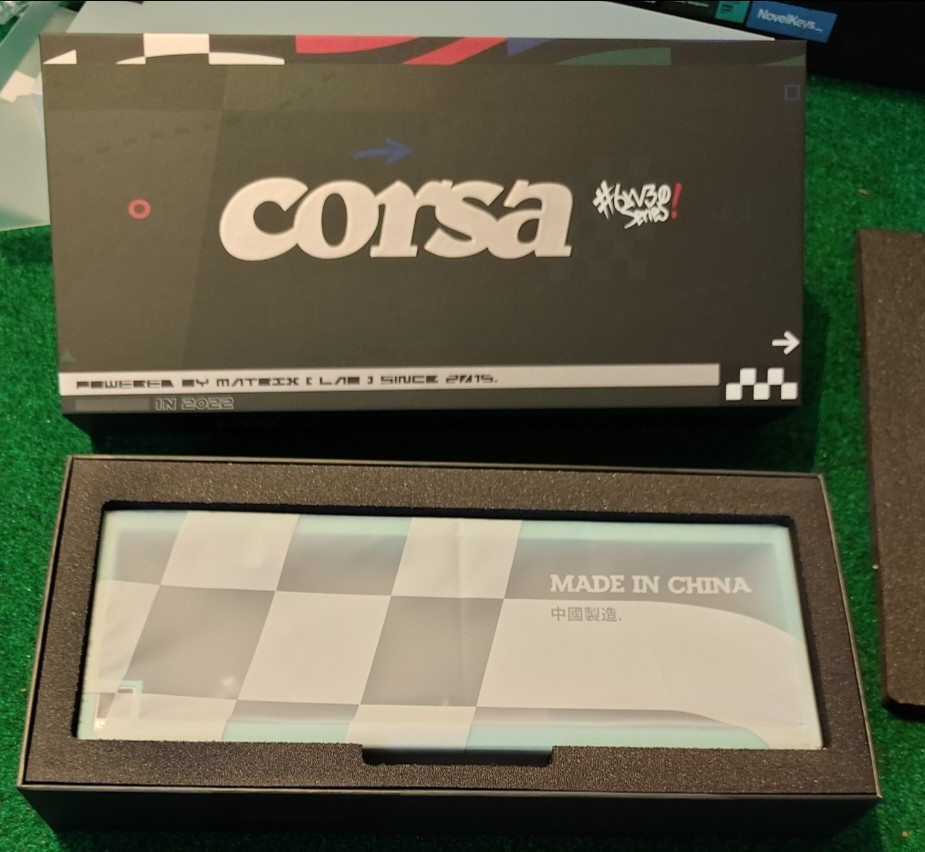 Matrix Corsa - Turquoise with Silver PVD