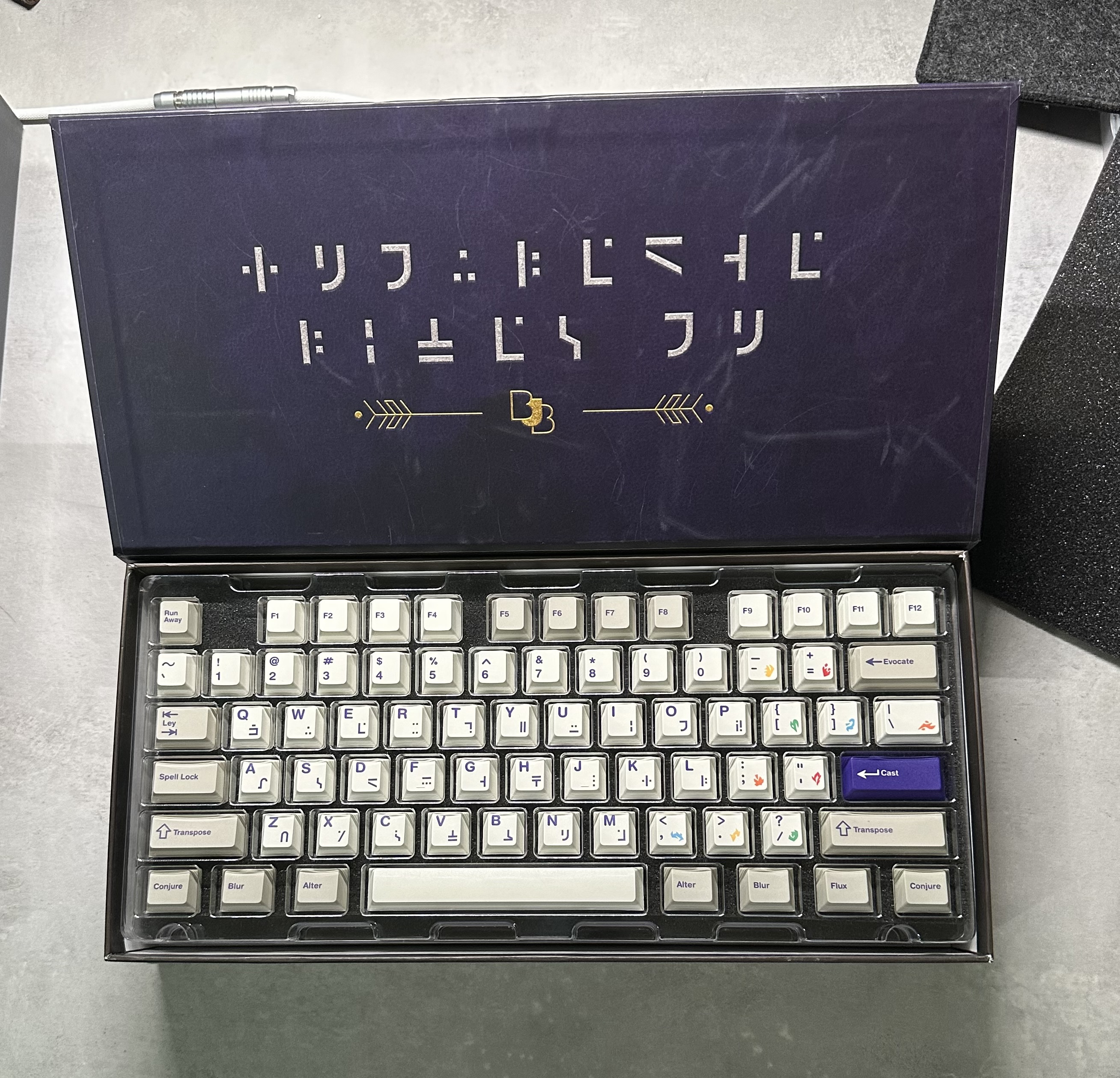 CHERRY SPELLBOOK PBT Dyesub Keycaps