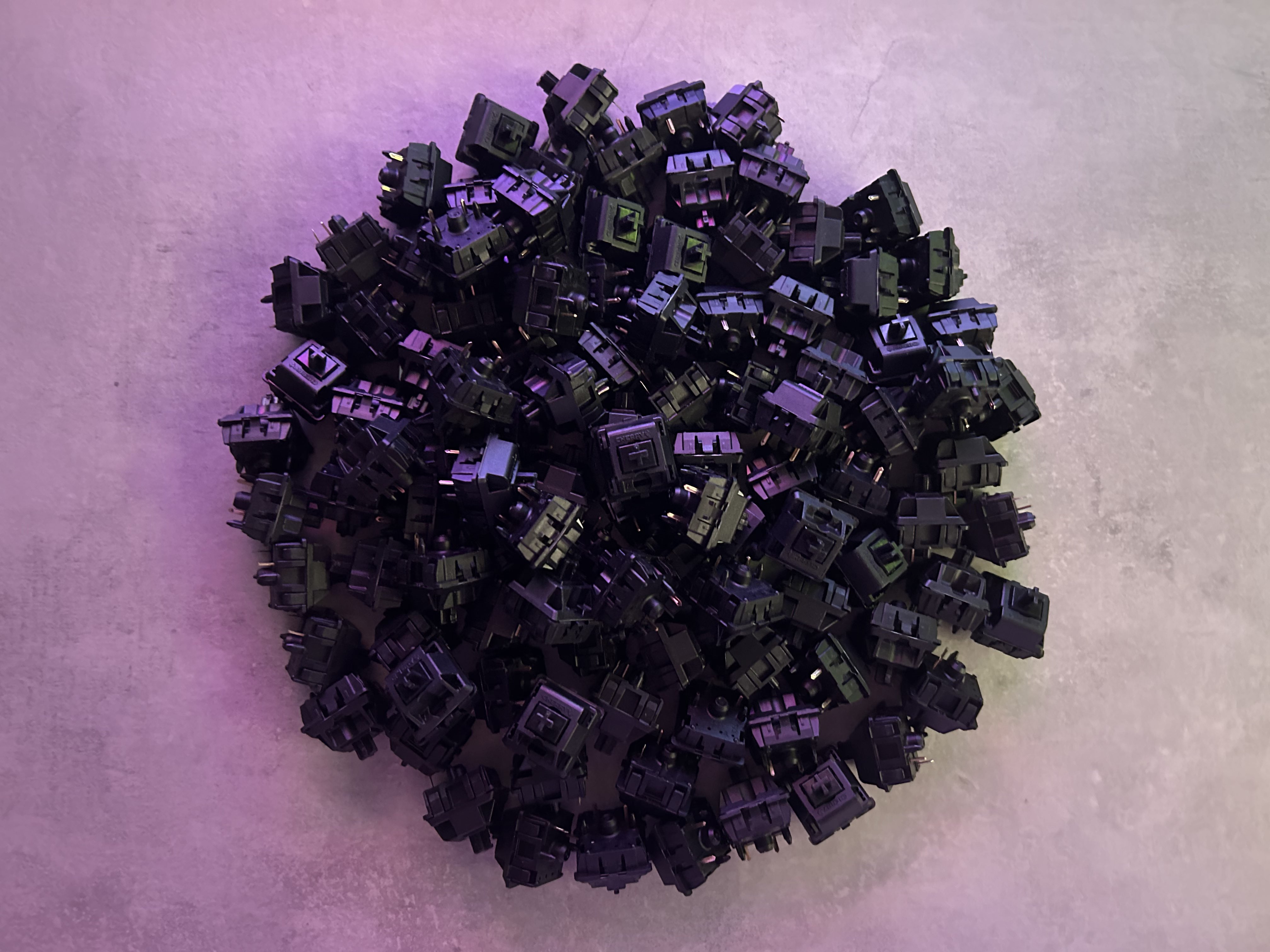 L+F+SS+BI Cherry MX Black (x106)