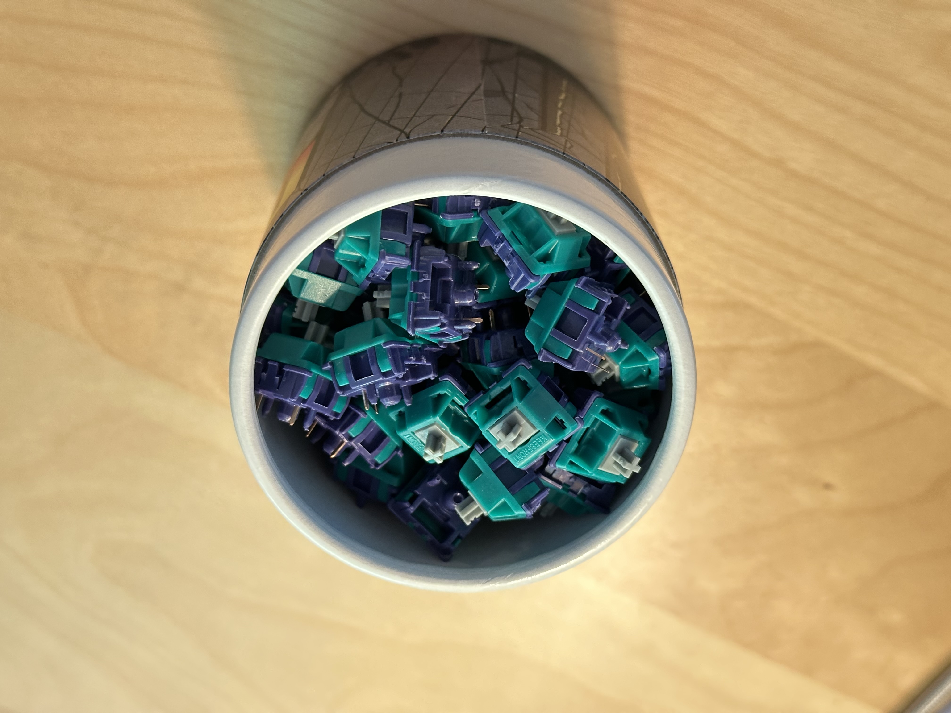 Doom Tactile Switches x 110, Hand Lubed