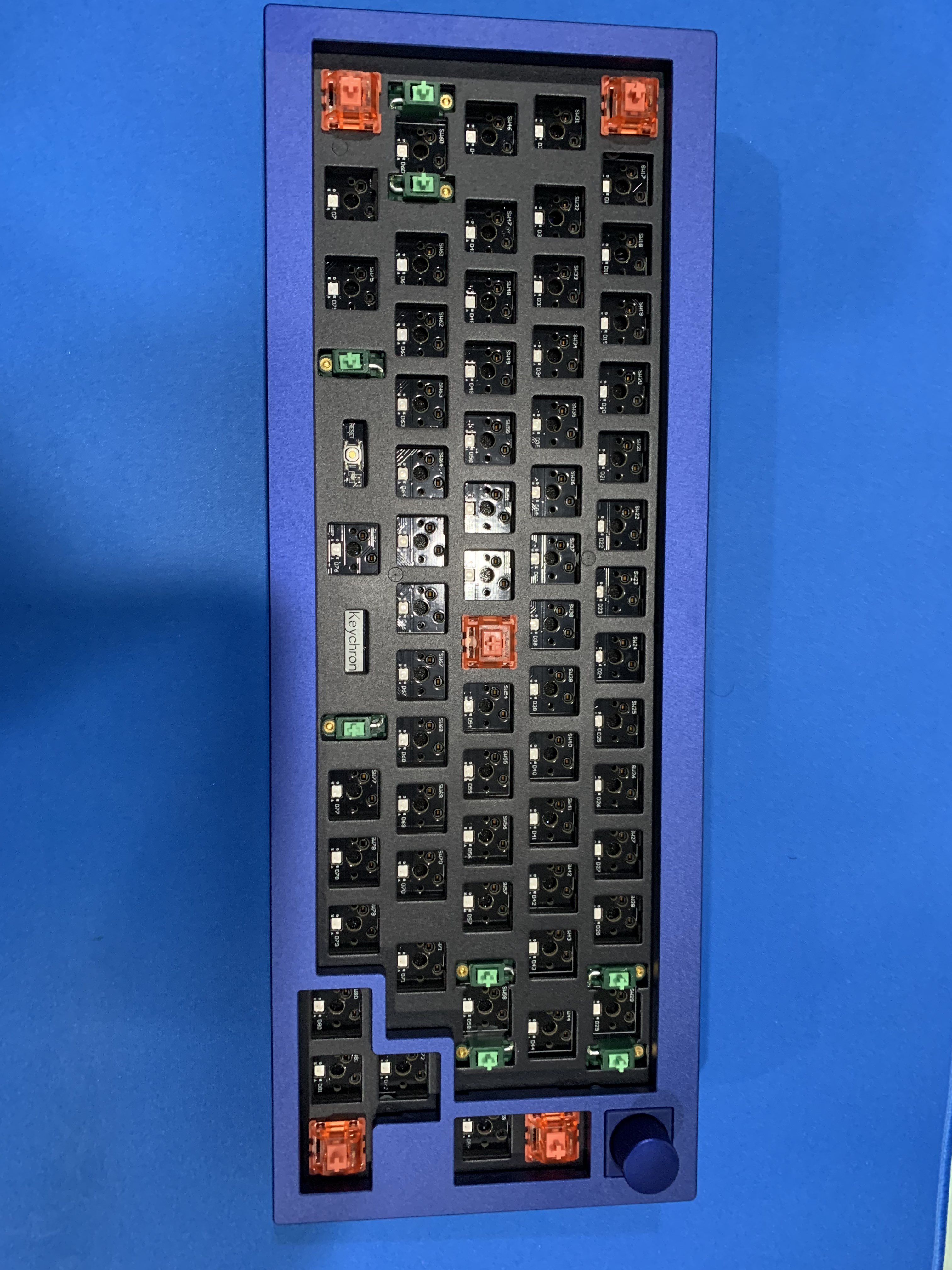 Keychron Q2 - Barebones - Navy Blue