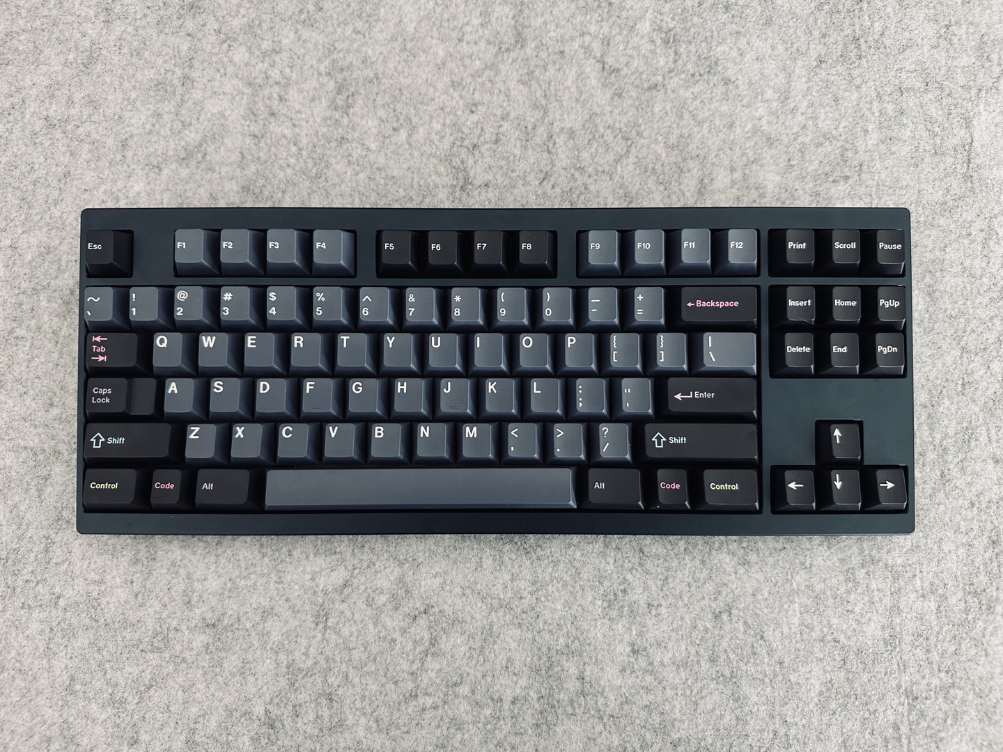 swagkeys Transition TKL [Navy WK] with Extra plates