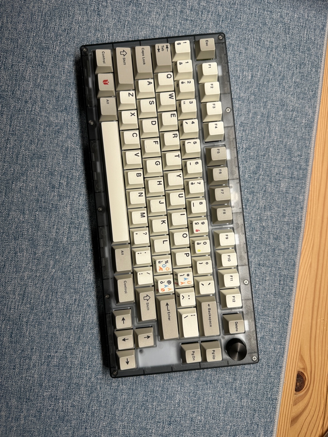 Portico75 fully build keyboard