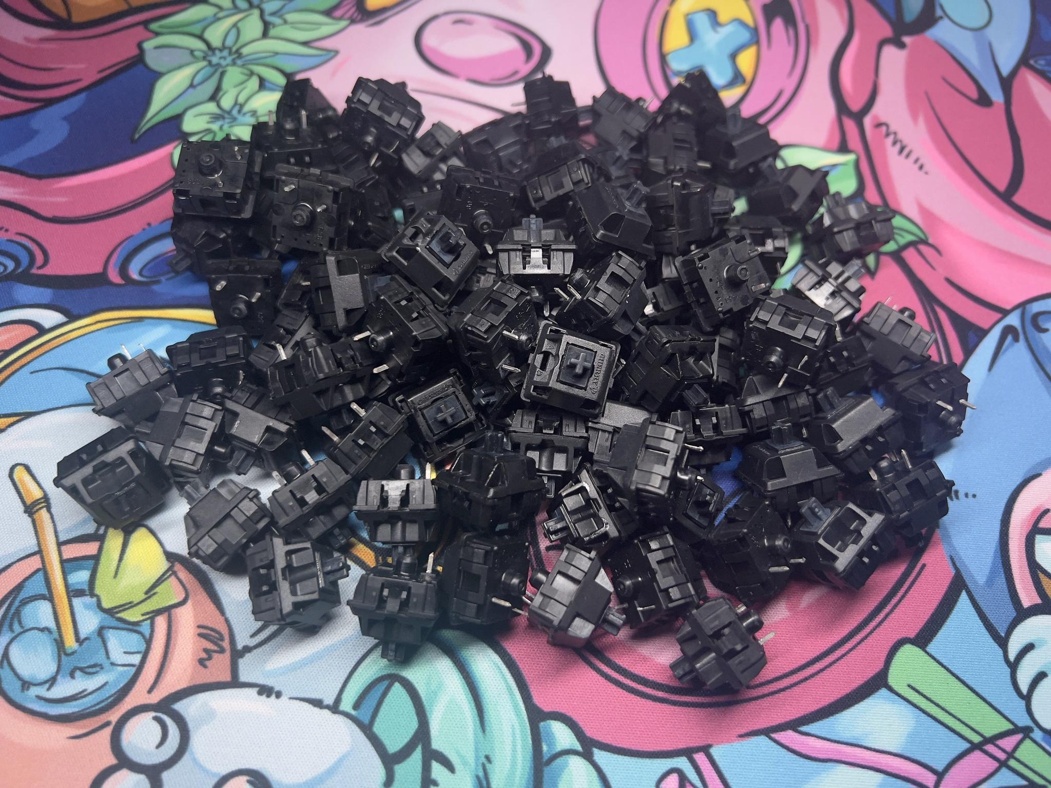 Vintage Cherry MX Blacks(x90;L/F/SS/BI)