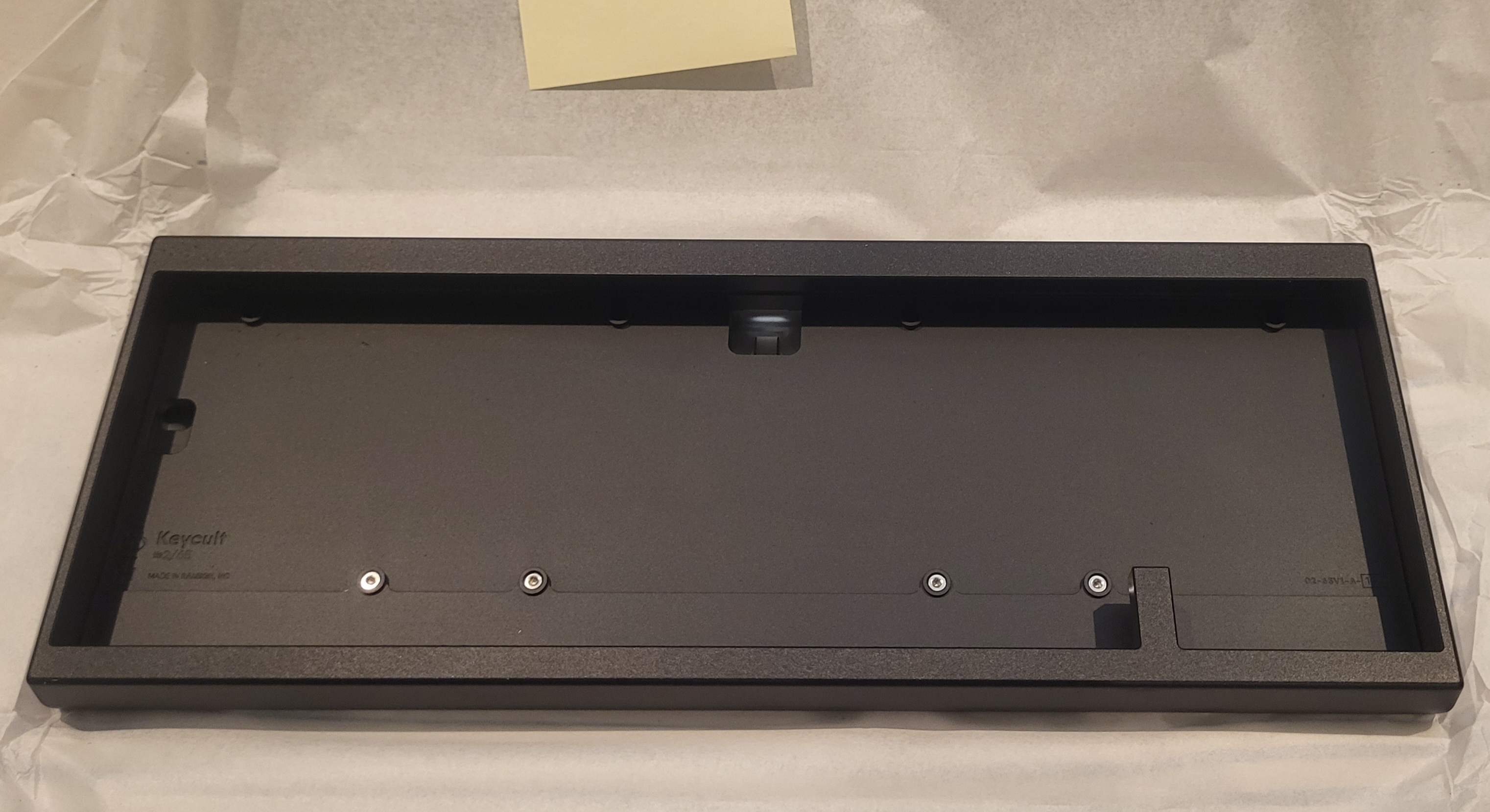 Keycult 2/65 Black/Anodized Silver BNIB