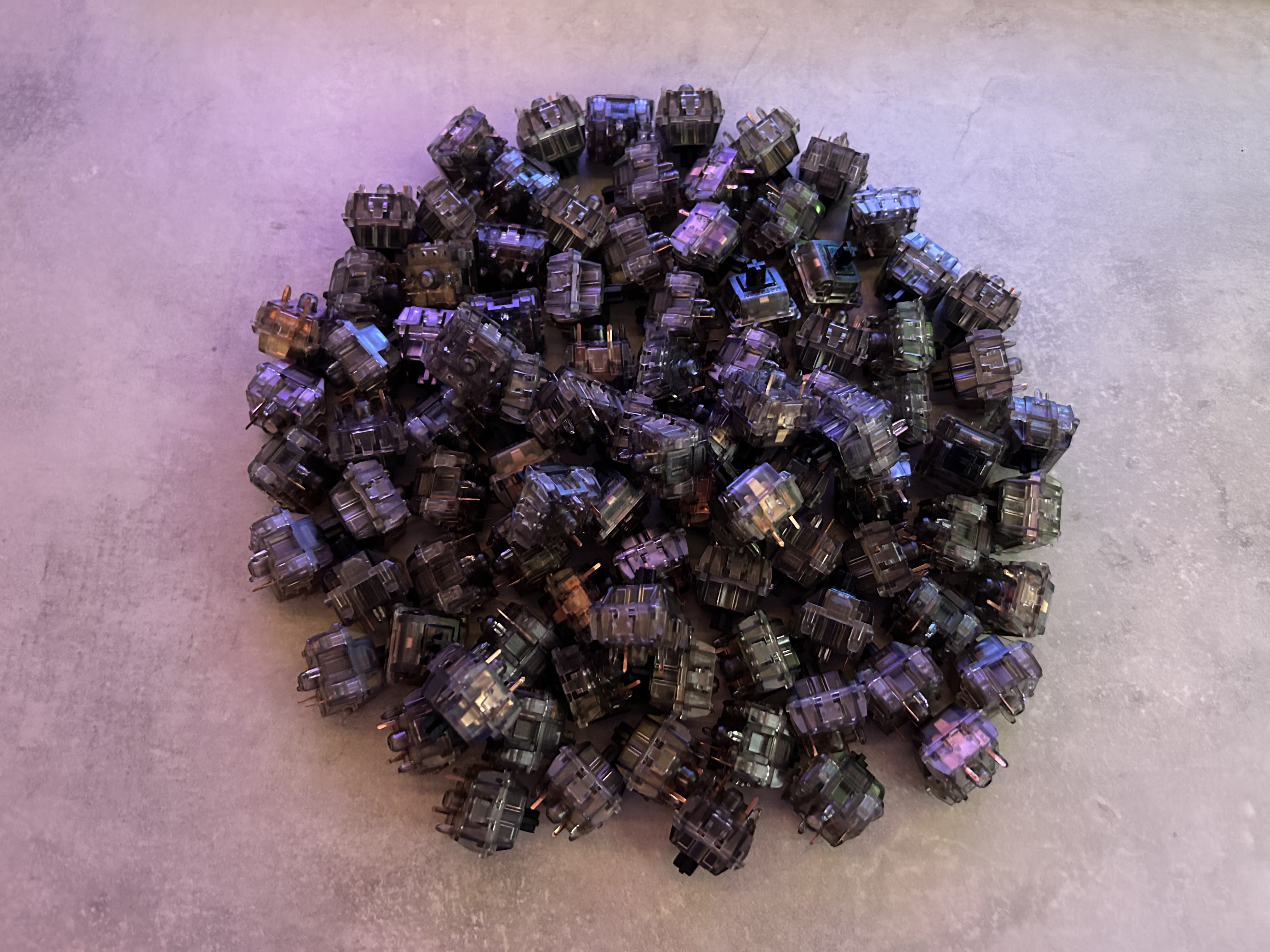 Lubed Gateron Black Ink v2 (x93)