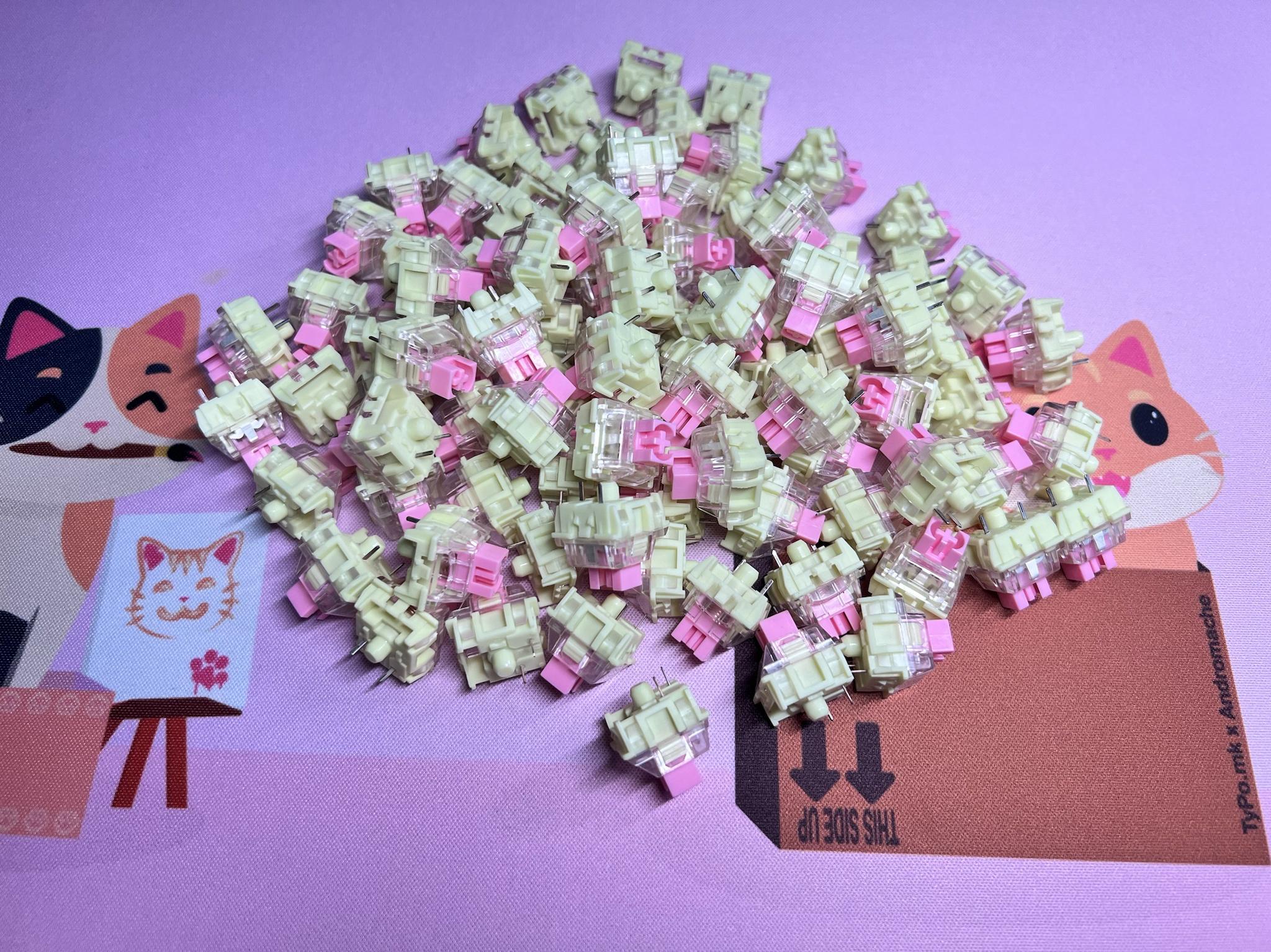 Lubed TTC Golden Pinks (x90)