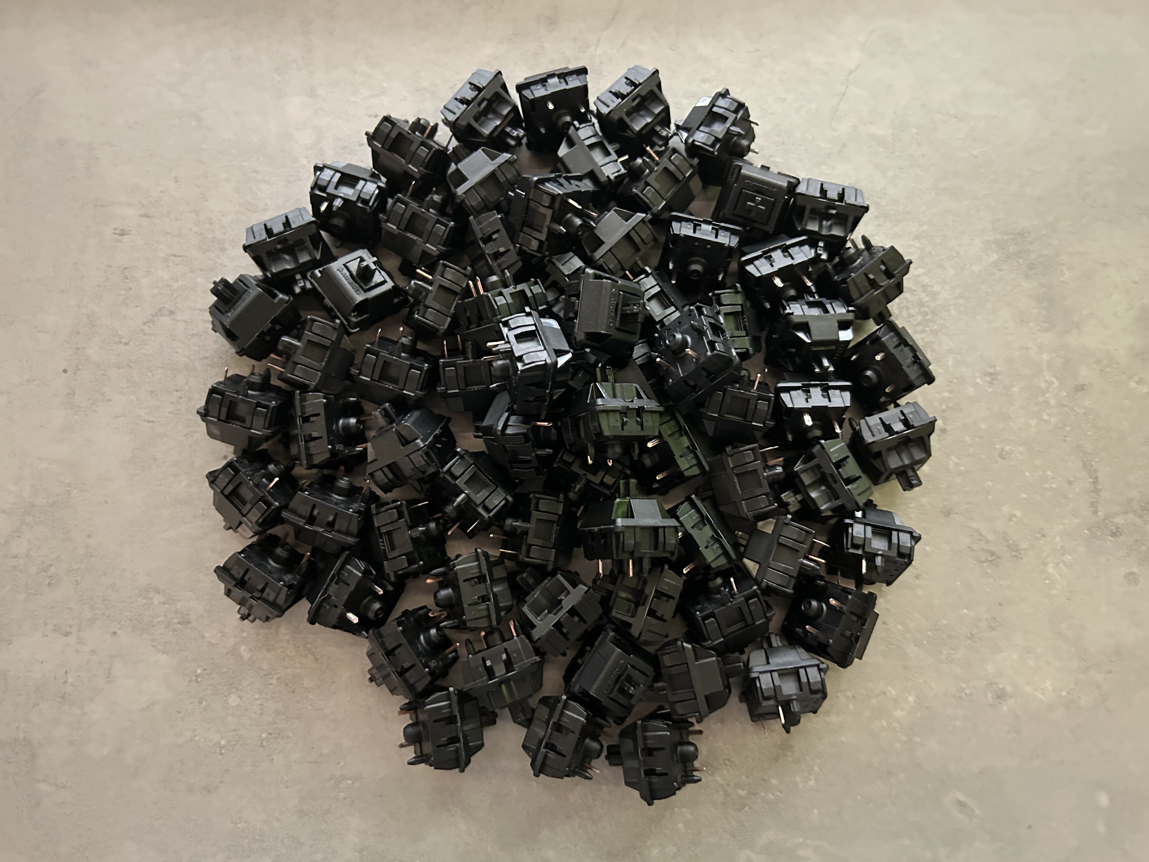 L+F+SS+BI Cherry MX Black (x72)