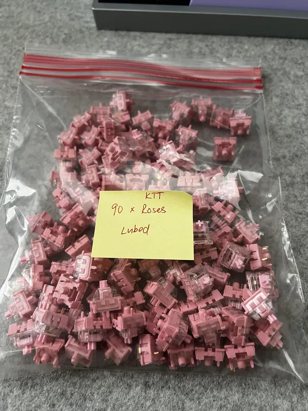 KTT Rose Switches (90x Lubed)