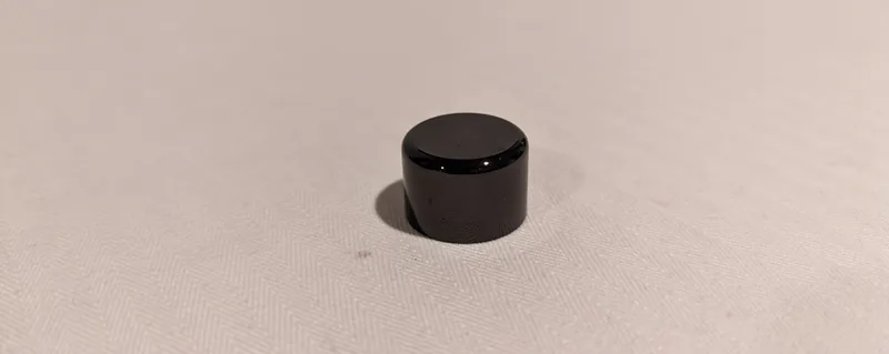 QK75 Black/Silver Mirror PVD with Solder & Hotswap PCB, POM Plate + All Accessories/Foams