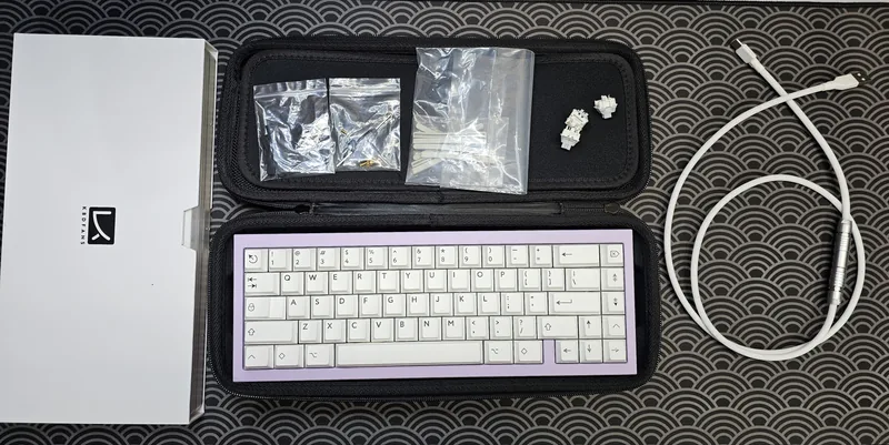 QK65 R2 Lilac/White - Fully Built
