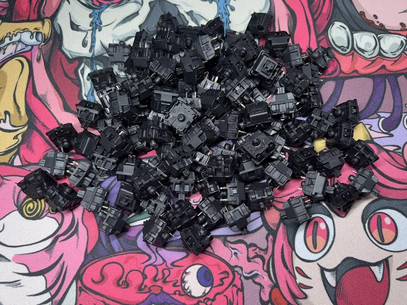 Desoldered Mx Blacks(x90;L/F/SS)