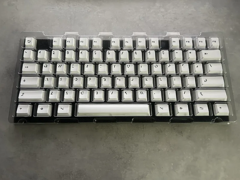 Cherry Milkshake Weirdo Base Keycaps