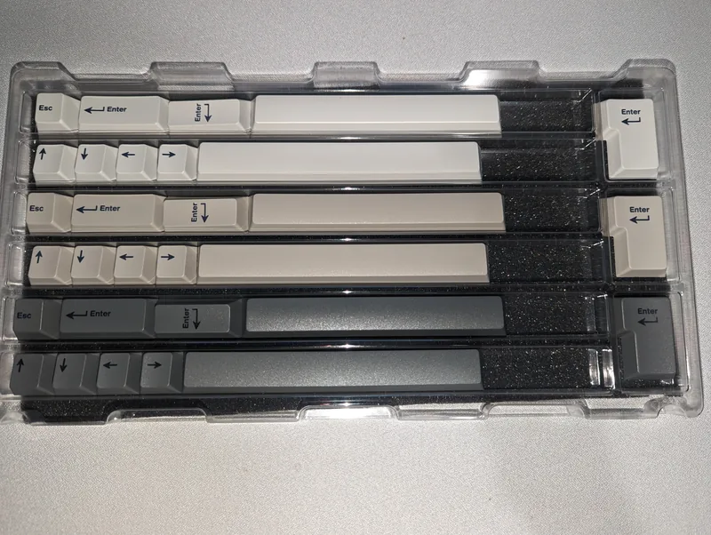 NovelKeys Cherry Charcoal Keycaps