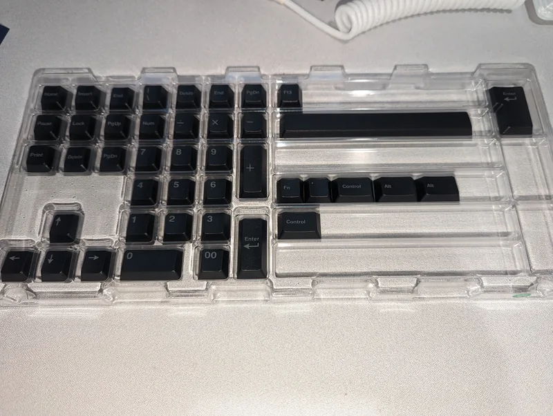 NovelKeys Cherry Charcoal Keycaps