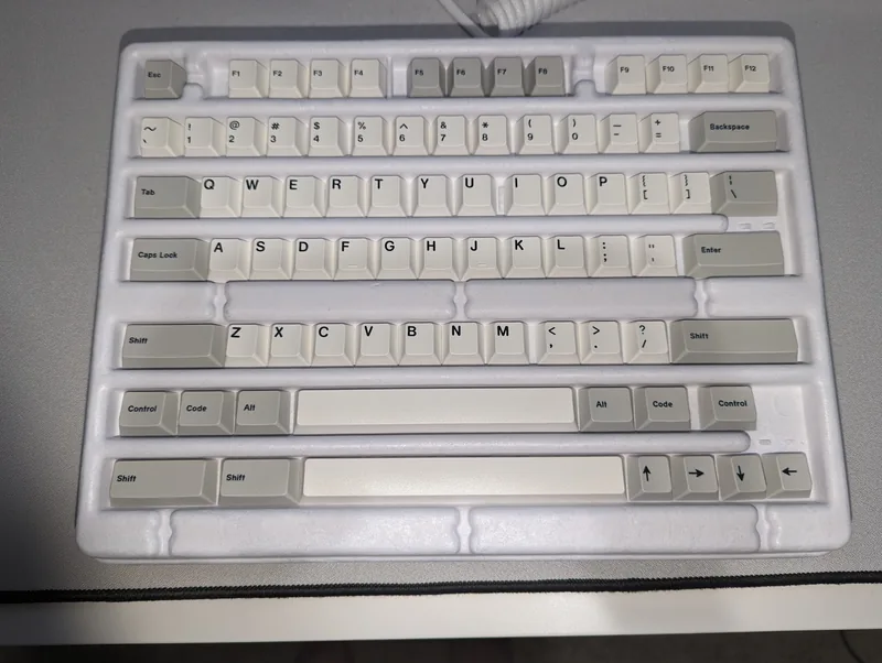 GMK Muted Retro Keycaps