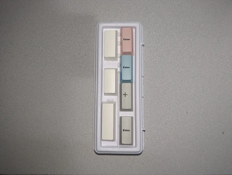GMK Muted Retro Keycaps