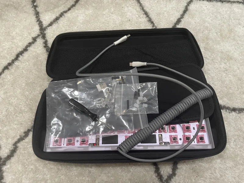 QK 60 with Split BackSpace/w Switches