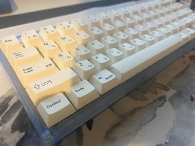 KBD67 LITE R3 transparent blue