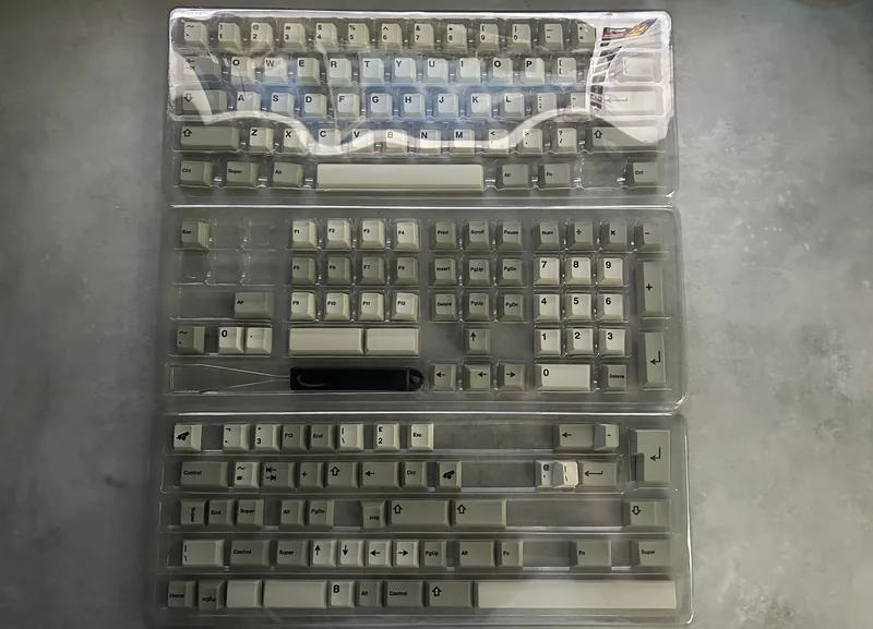 NicePBT Classic Beige Keycaps