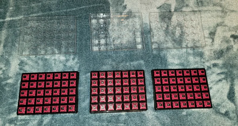 Red Jacket v2 Linear Switches (L/F) x105