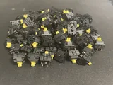 Gateron KS-3 yellow black housing (91x)