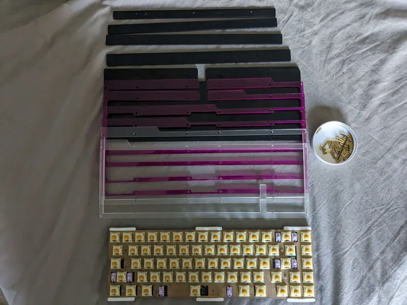 NEO KEYS Palette G67 - Lubed Boba U4T