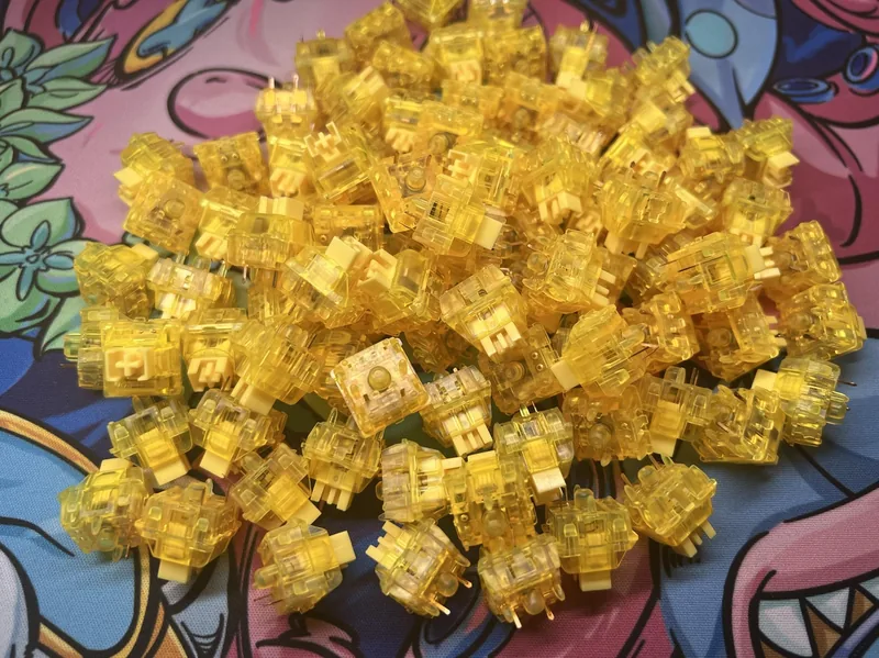 Gateron Ink Yellow V2(x90;Lubed)