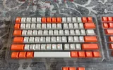 ePBT Orange & White ABS Keyset