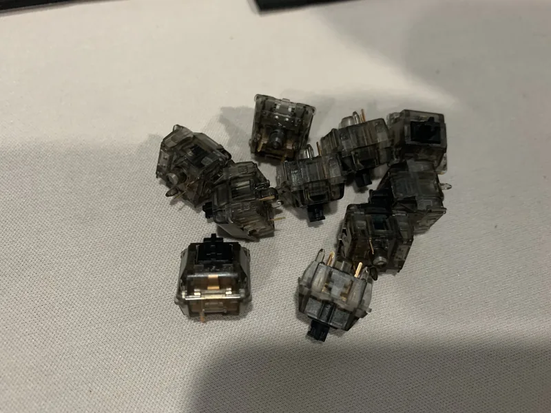 Gateron Black Inks - Stock x110