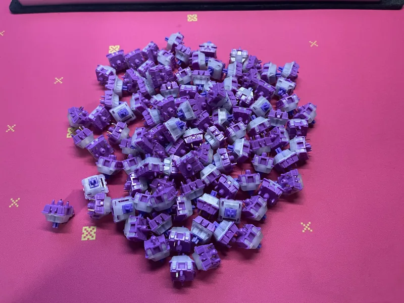 Ube Crinkle Cookie Switches (x106,Lubed)