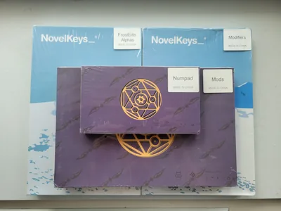 KAT Arctic and Lich Keycaps