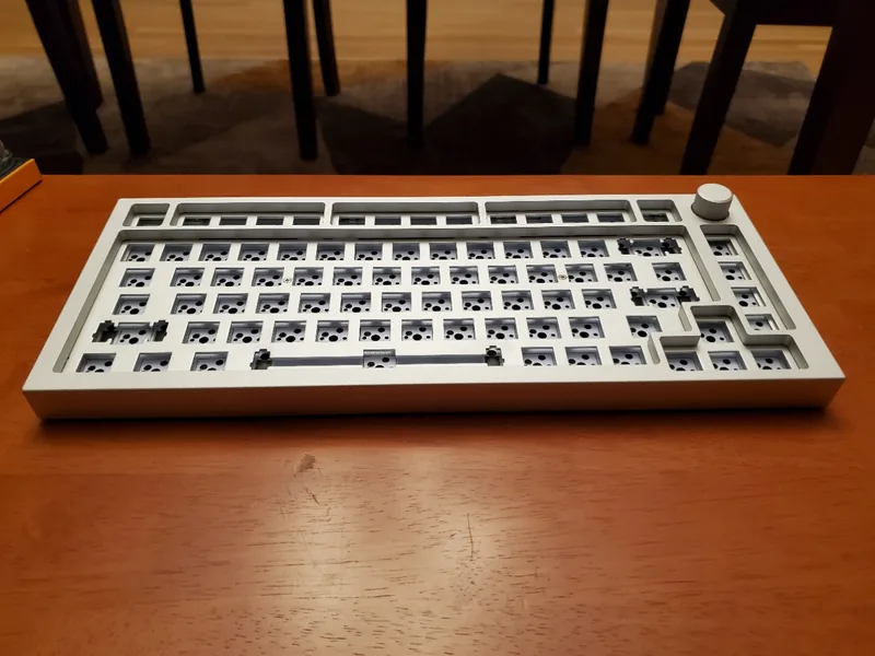 GMMK Pro (Silver) + Polycarbonate Plate