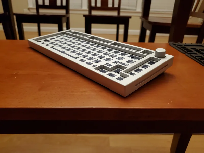 GMMK Pro (Silver) + Polycarbonate Plate