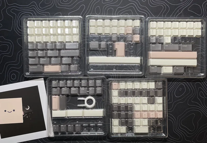 Osume Little Ghost Keycaps