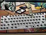 Space65 R3 Perkey flex cut RGB PCB/plate
