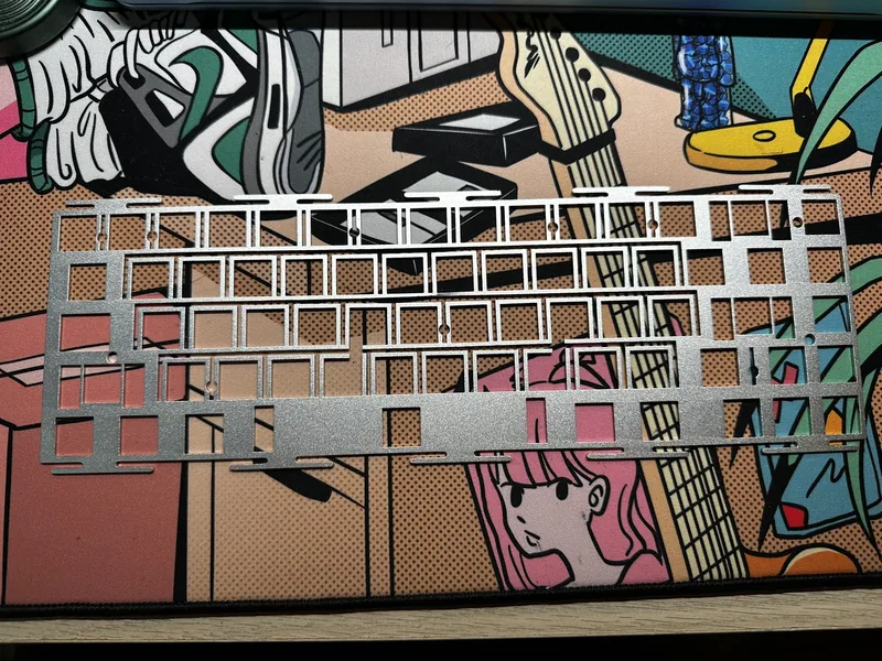 Space65 R3 Perkey flex cut RGB PCB/plate