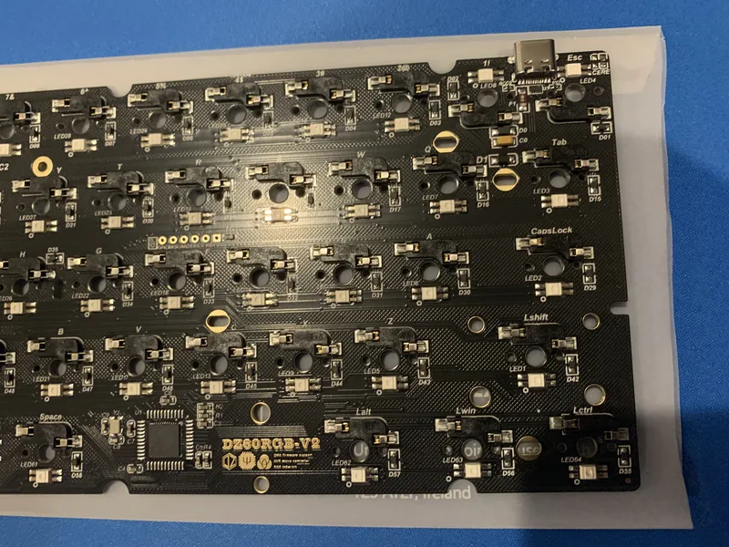 DZ60RGB V2 PCB