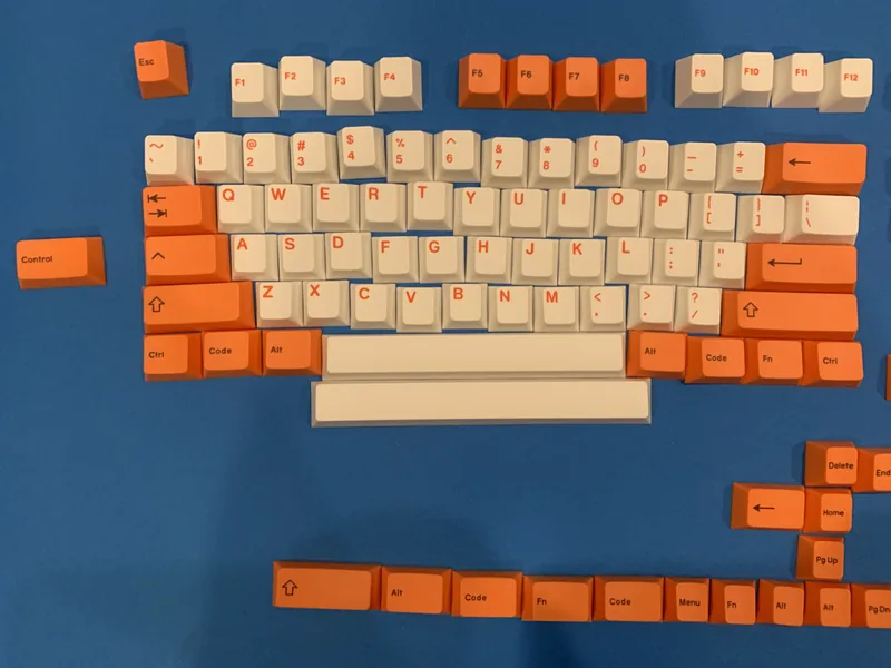 Artifact Bloom Series Keycaps: Fox Tail