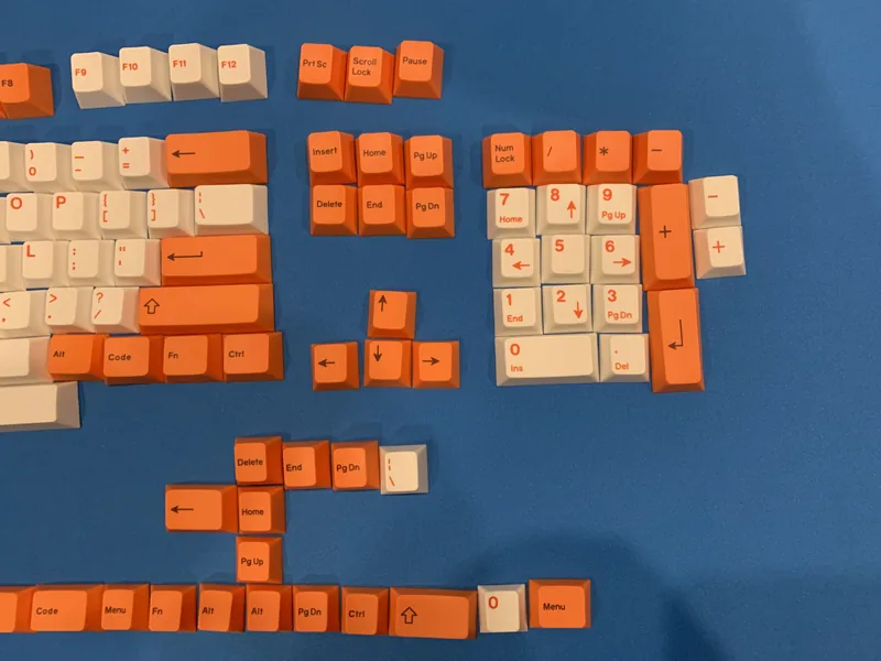 Artifact Bloom Series Keycaps: Fox Tail