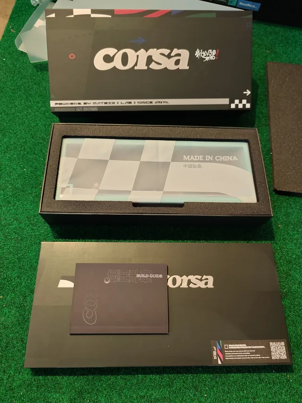 Matrix Corsa - Turquoise with Silver PVD