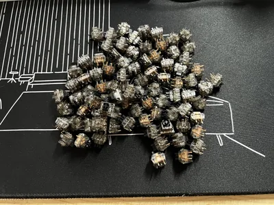 Lubed Gateron Box Ink V2 Black x 100