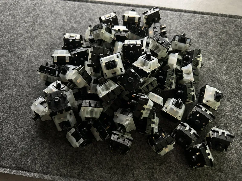 L+BI+SS Cherry MX Nixies (x60)